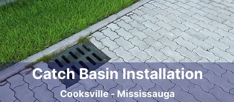 Catch Basin Installation Cooksville - Mississauga